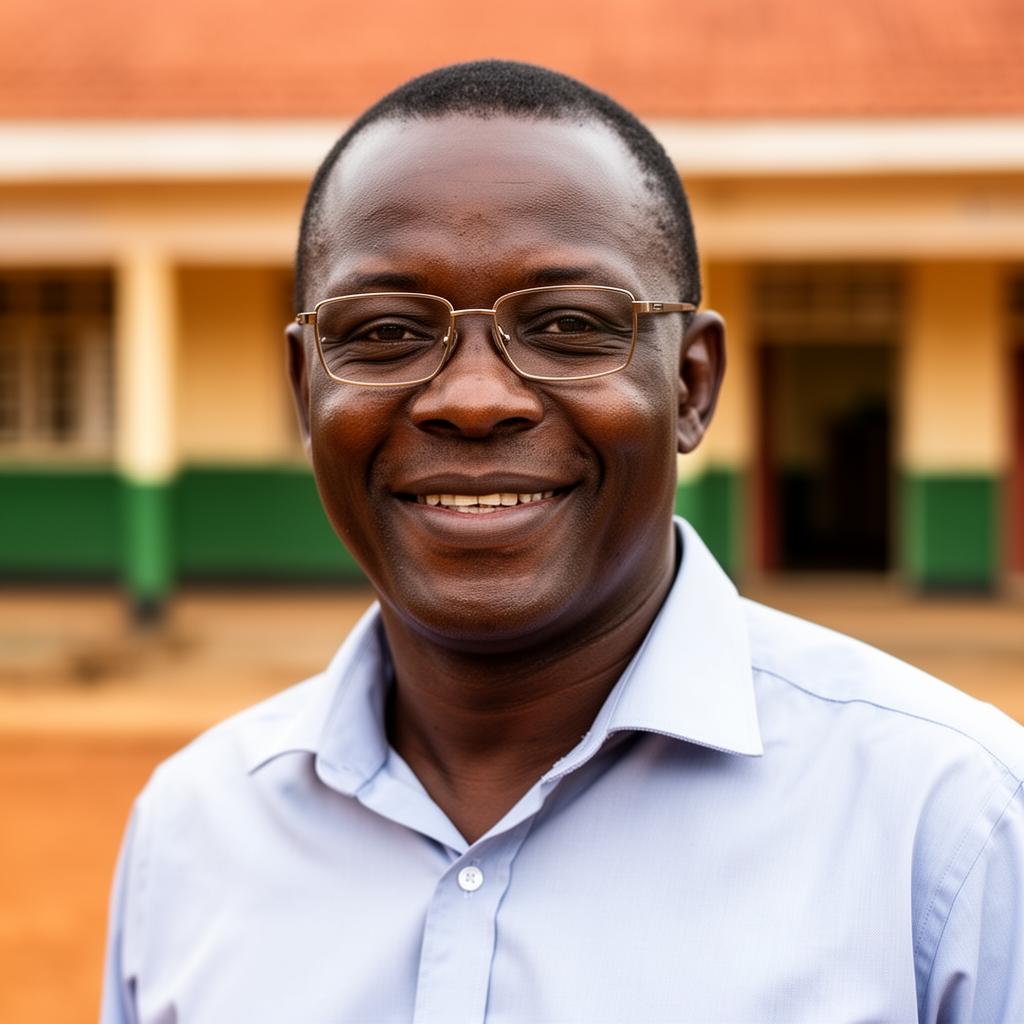 Portrait of Mr. Okello